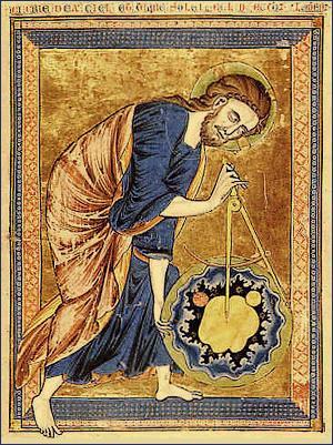 Gott als Architekt (Isten a Nagy Építőmester) 1245. Bible Moralisee